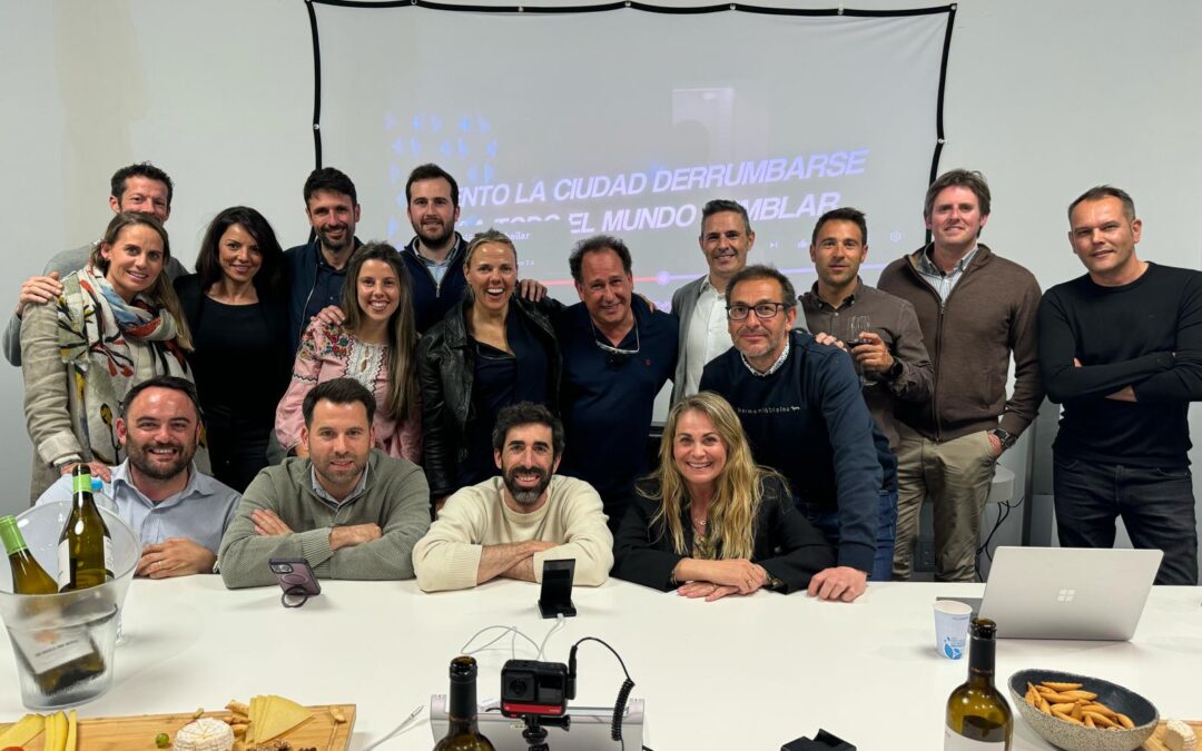 Afterwork del Cercle amb l’Ignacio Nesweda i en Jordi Utiel